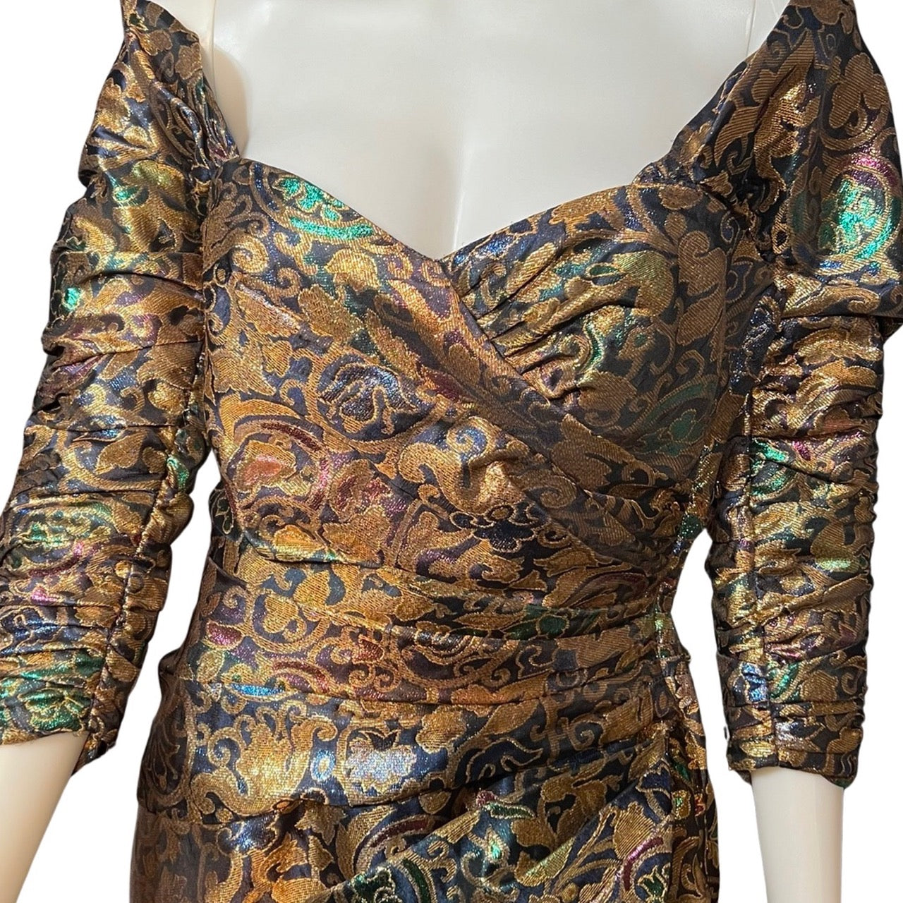 Vintage 1980s Victor Costa Cocktail Dress