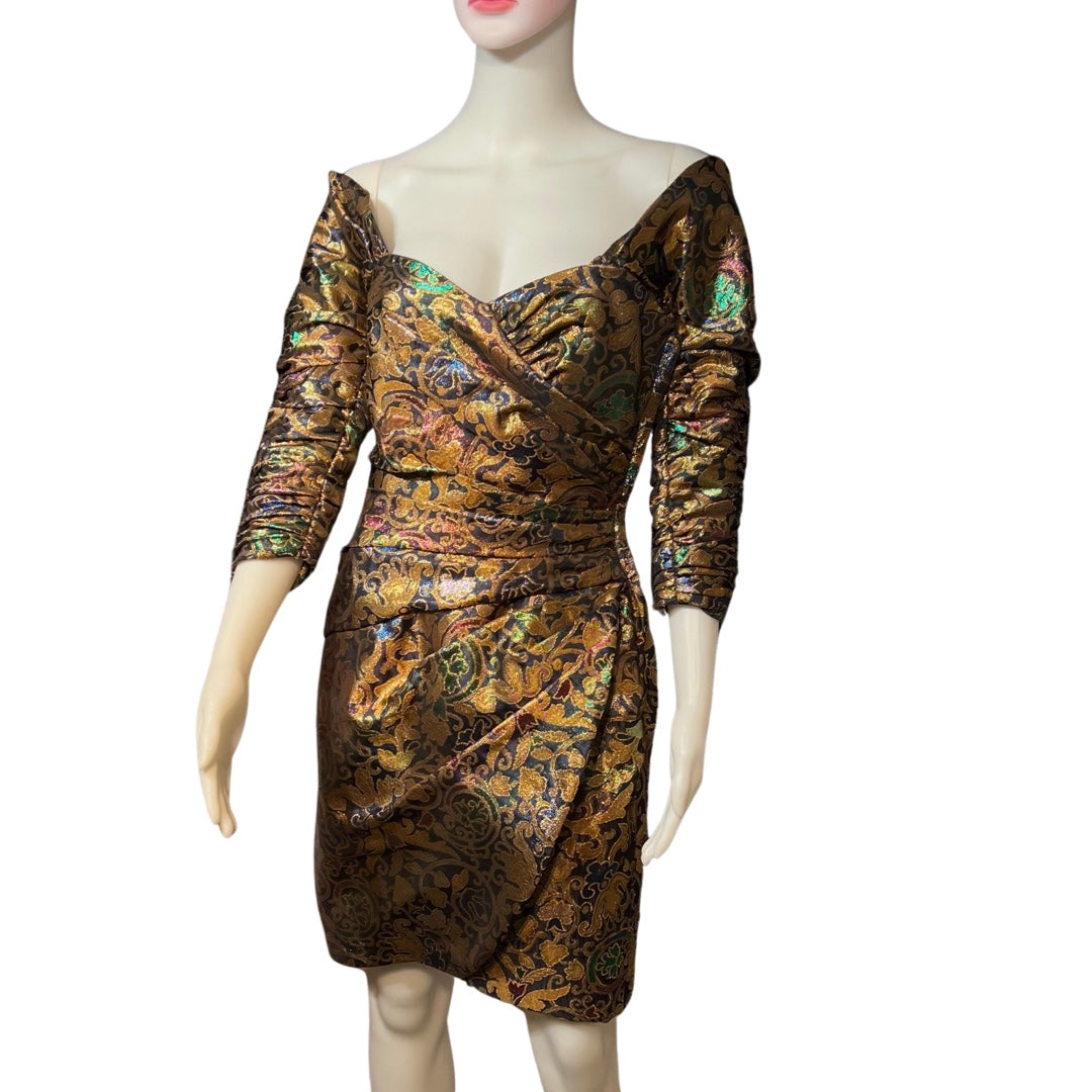 Vintage 1980s Victor Costa Cocktail Dress
