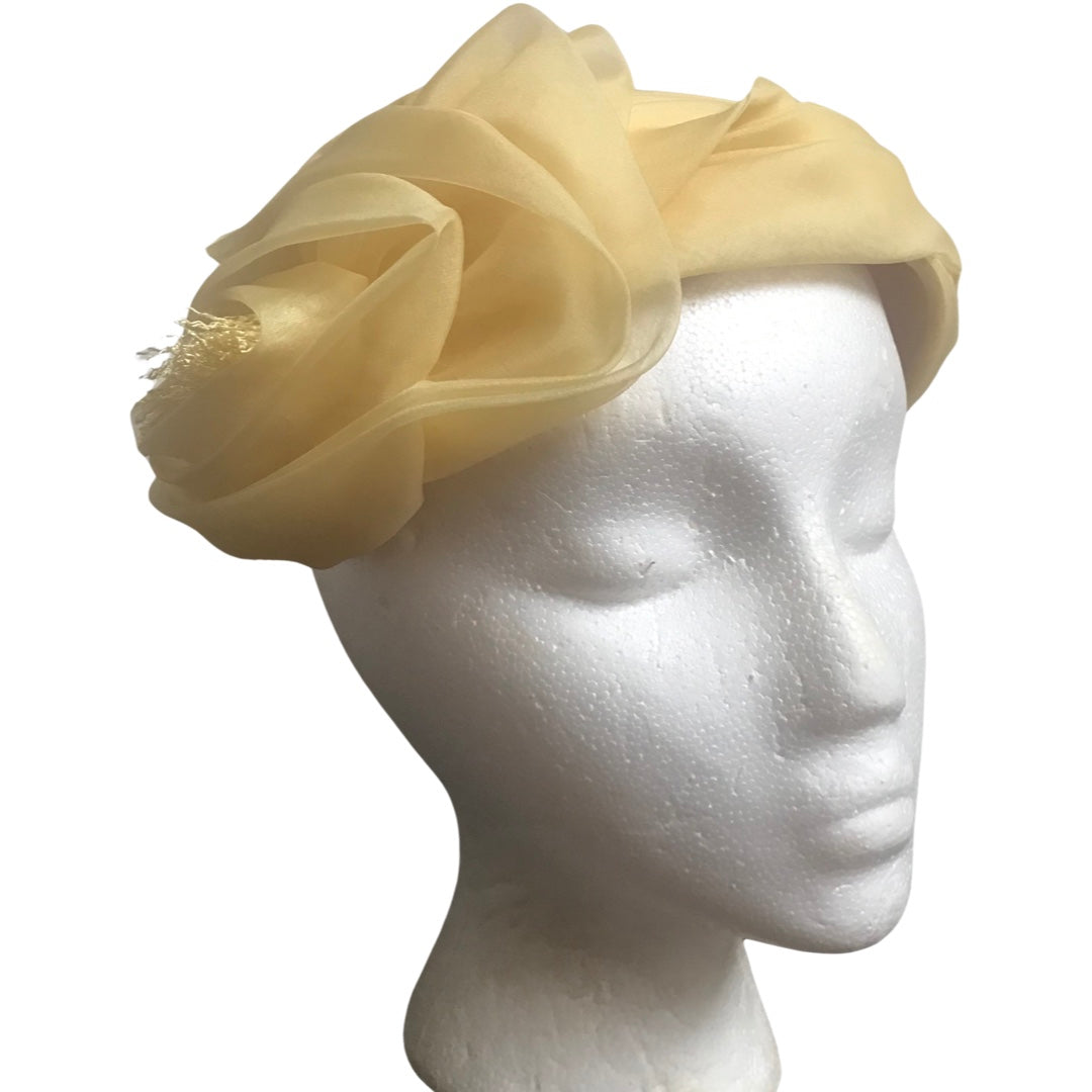 Vintage 1950s Cathay of California Yellow Hat