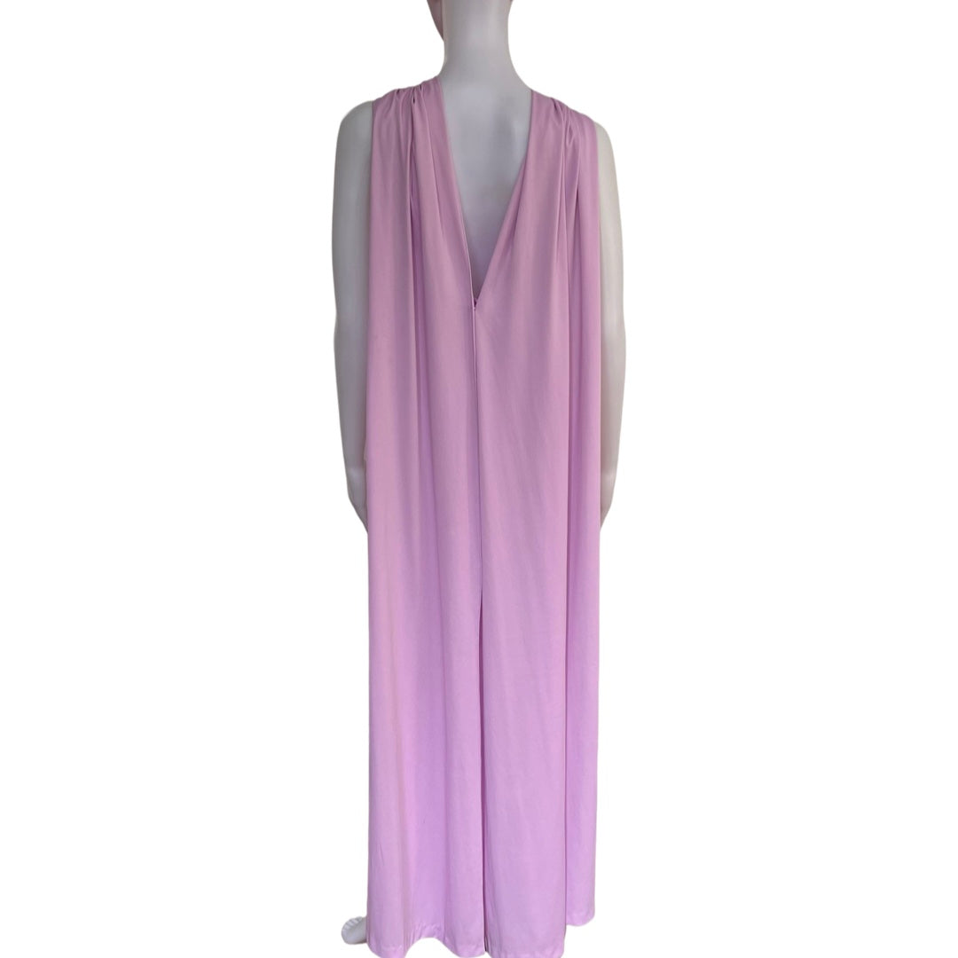 Vintage 1970s Lavender Formal Prom Gown
