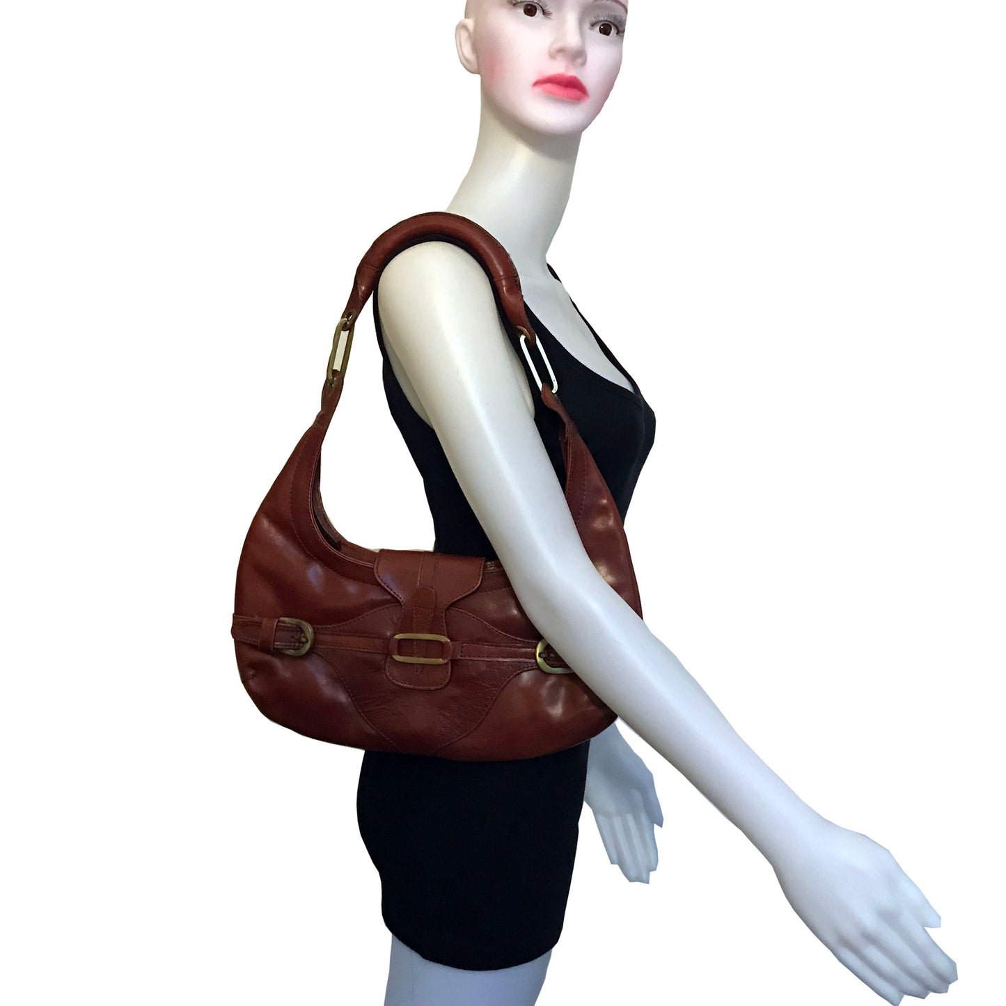 1970s LEATHER BAG