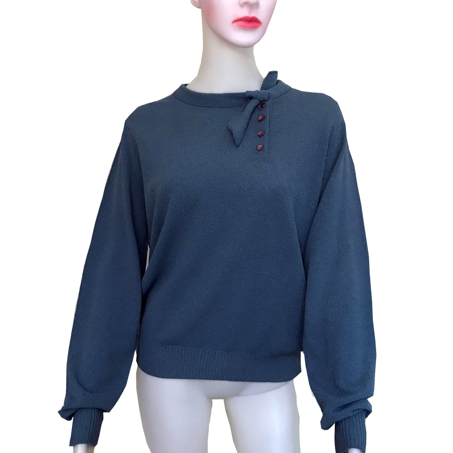 Vintage 1950s Cornflower Blue Talbott Sweater