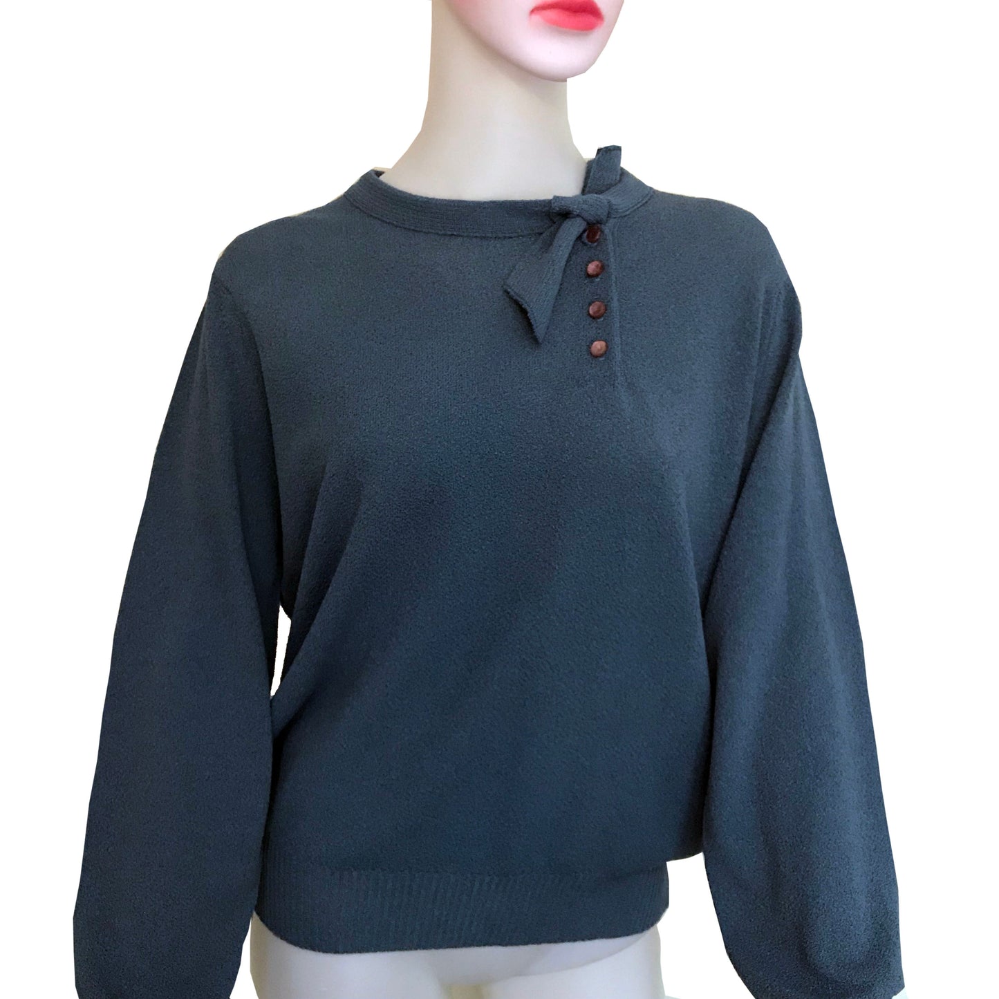 Vintage 1950s Cornflower Blue Talbott Sweater
