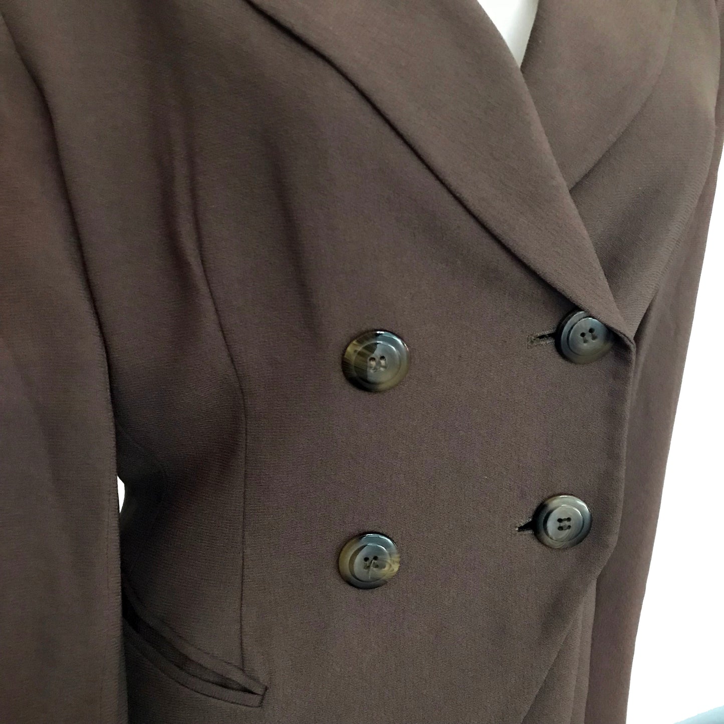 Vintage 1980s Christian Dior Double-Breasted Blazer