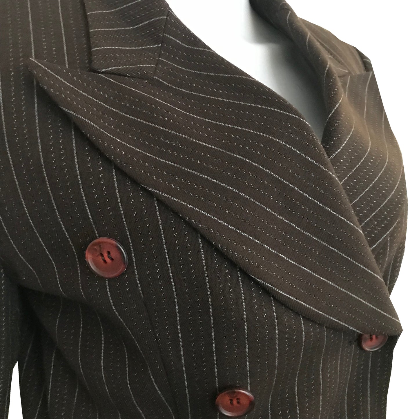 Dolce & Gabbana Fall 2003 Runway Pinstriped Jacket