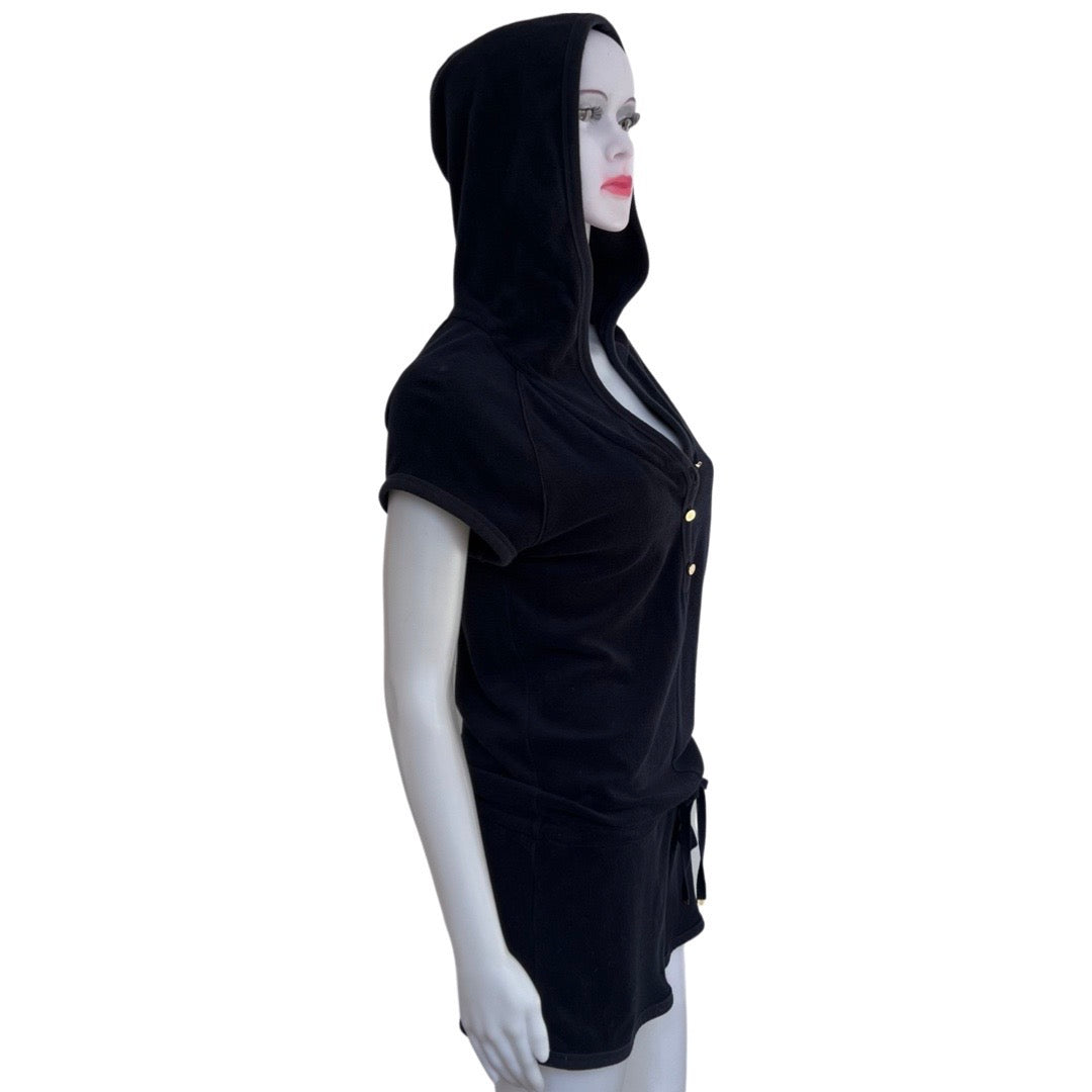 Vintage Juicy Couture Navy Blue Terry Romper