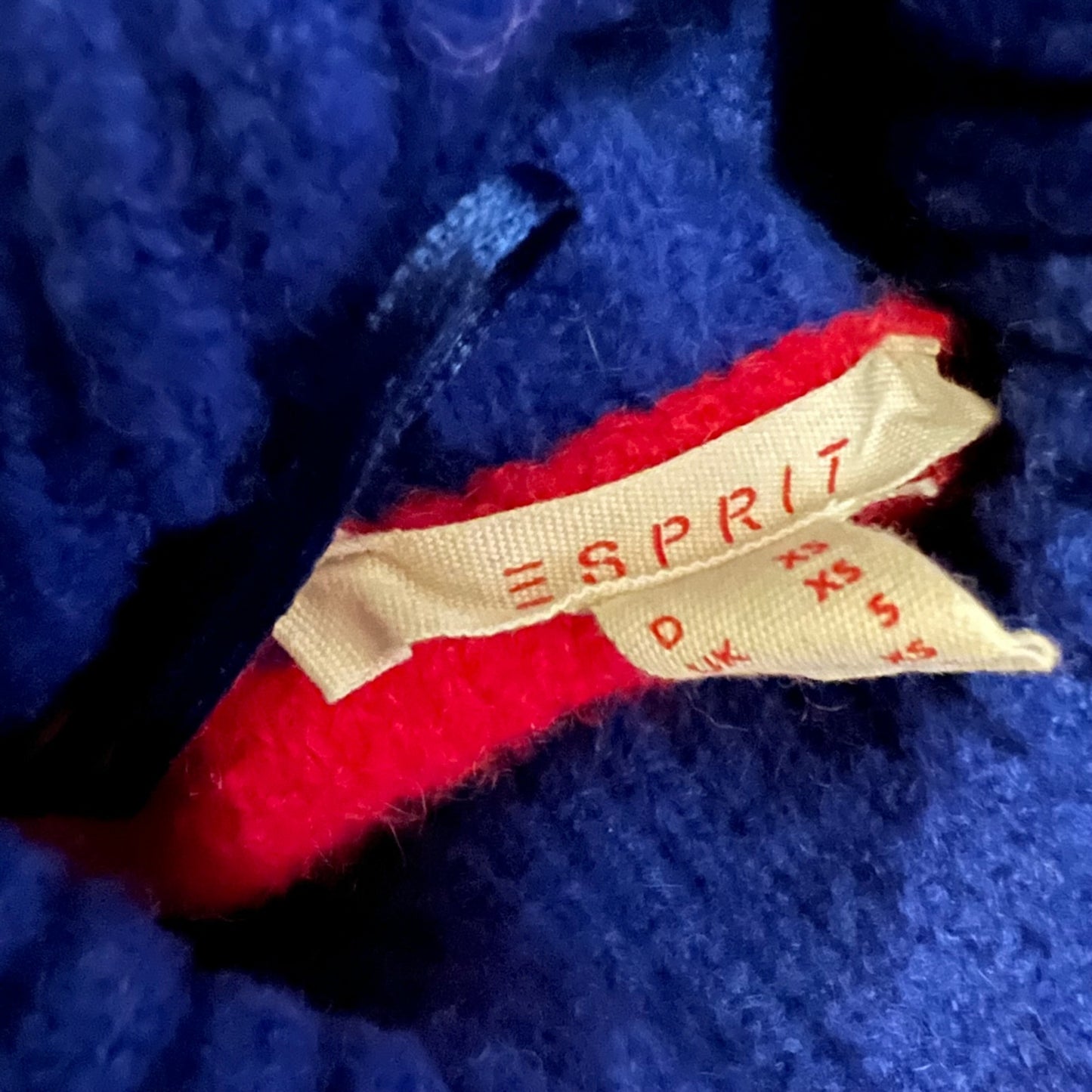 Vintage 1980s Esprit Color-Block Turtleneck Sweater