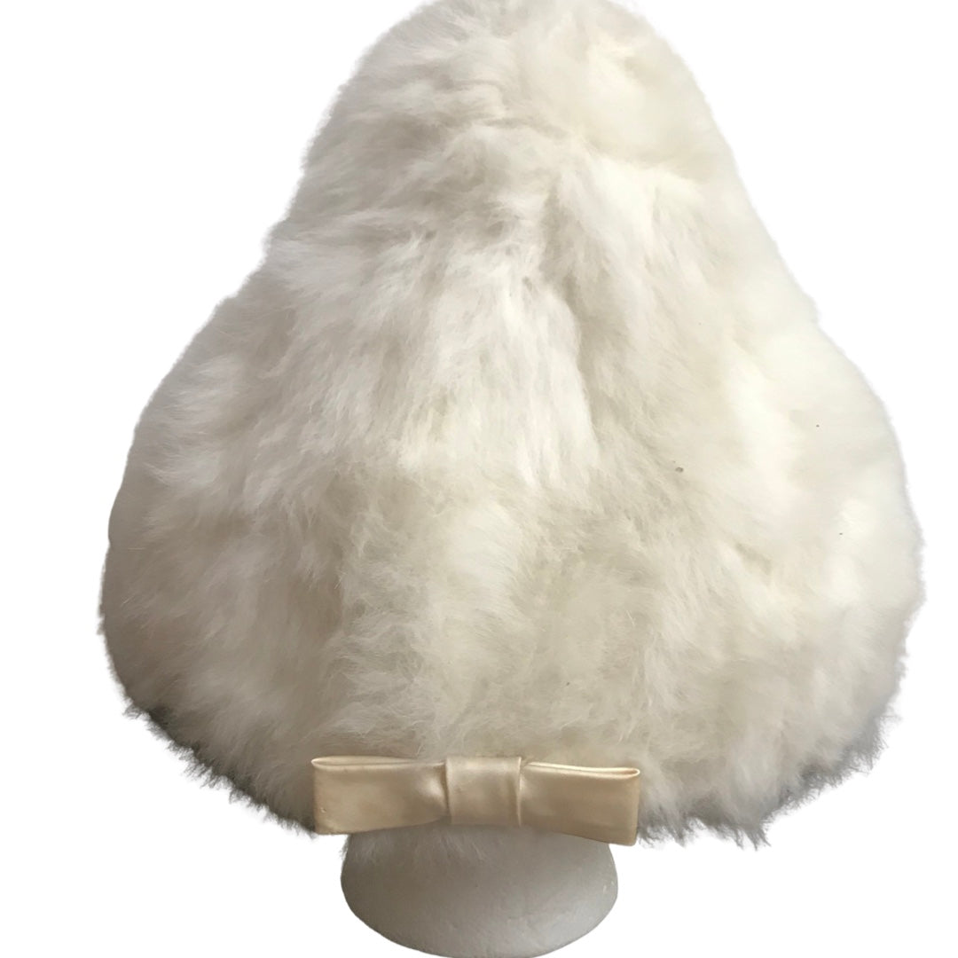 Vintage 1960s Mousse HB Fur Cone Hat