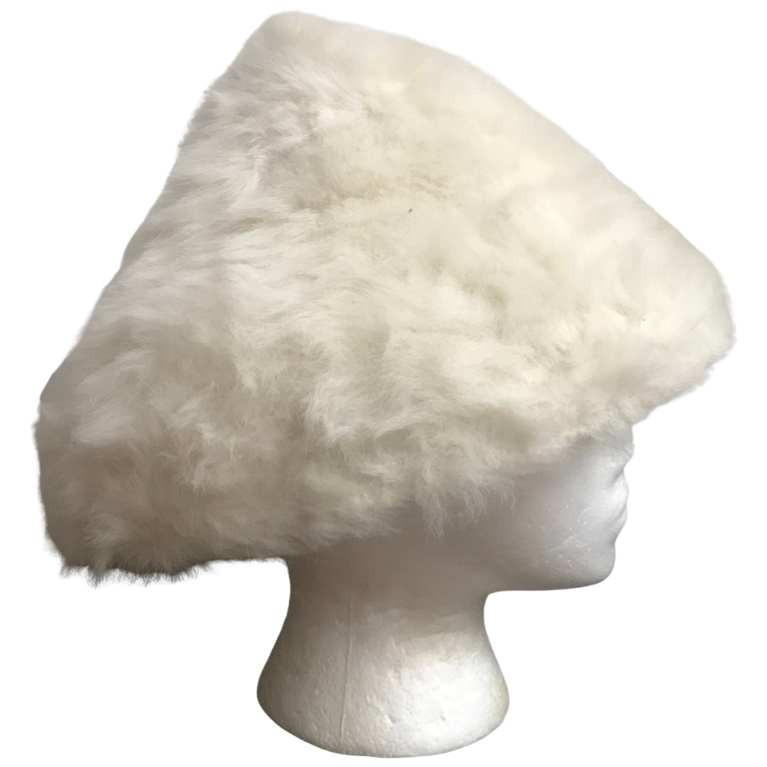 Vintage 1960s Mousse HB Fur Cone Hat