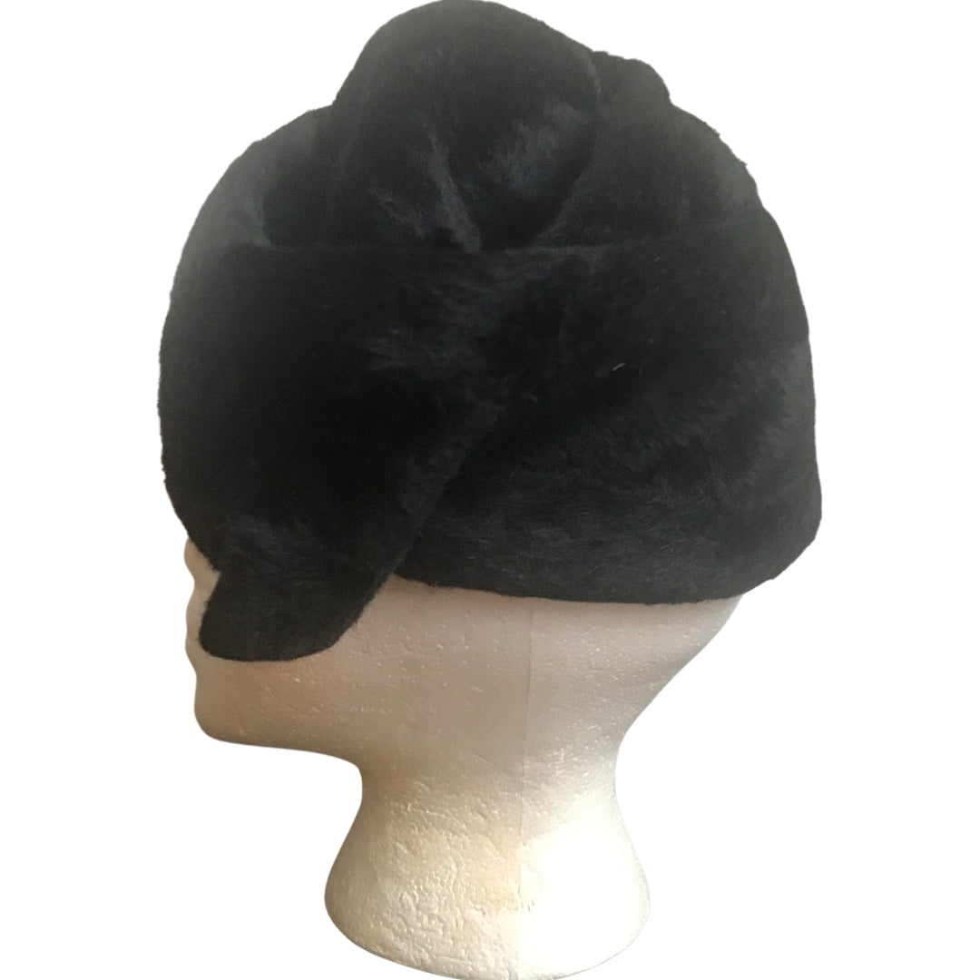 Vintage 1960s Michael Terres Black Felt Hat