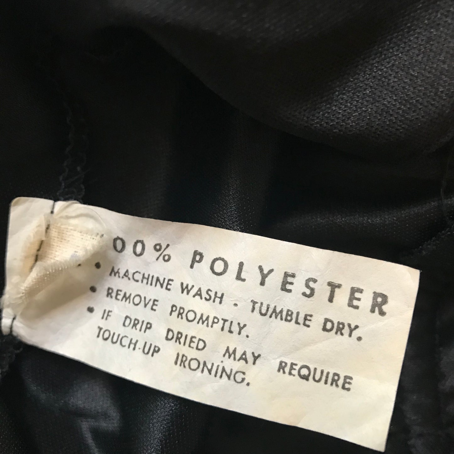 Vintage 1970s Sexy Black Disco Jumpsuit