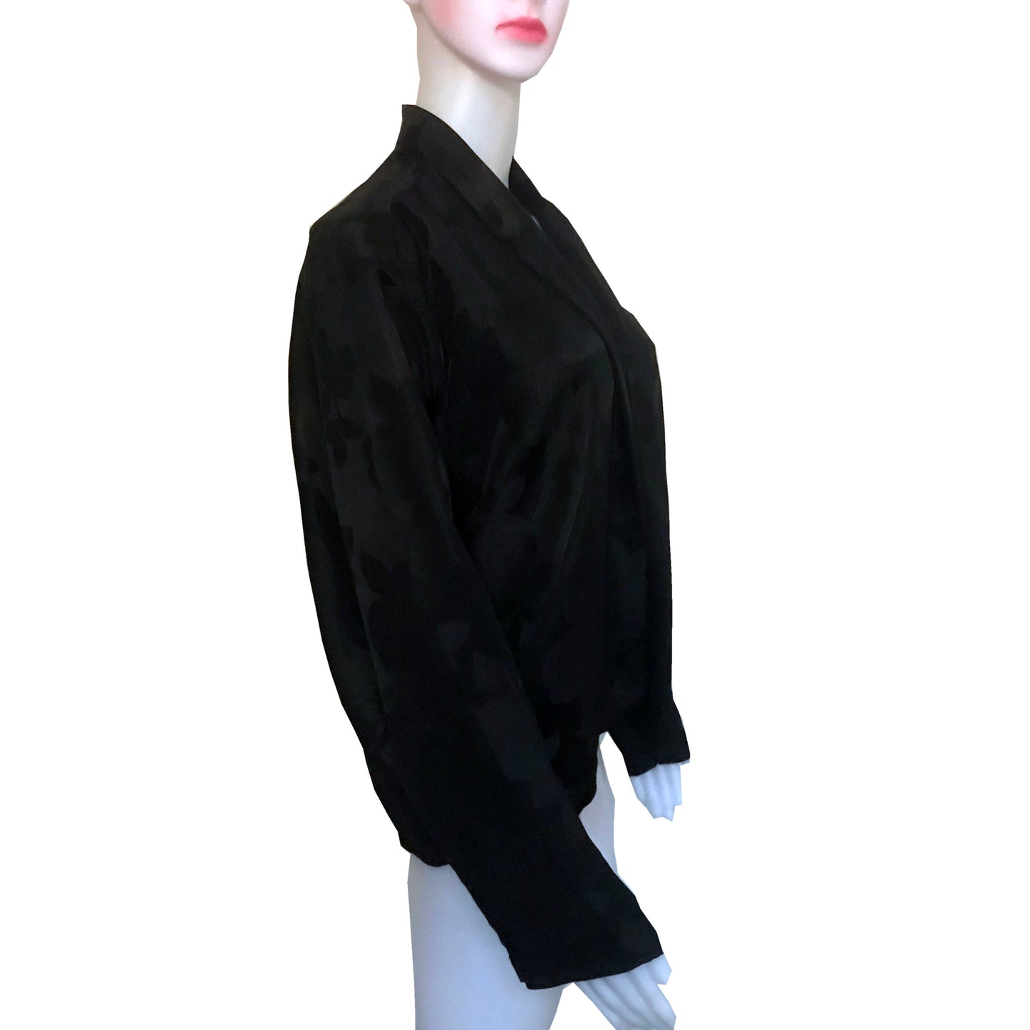Vintage 1980s Norma Kamali Satin Jacket