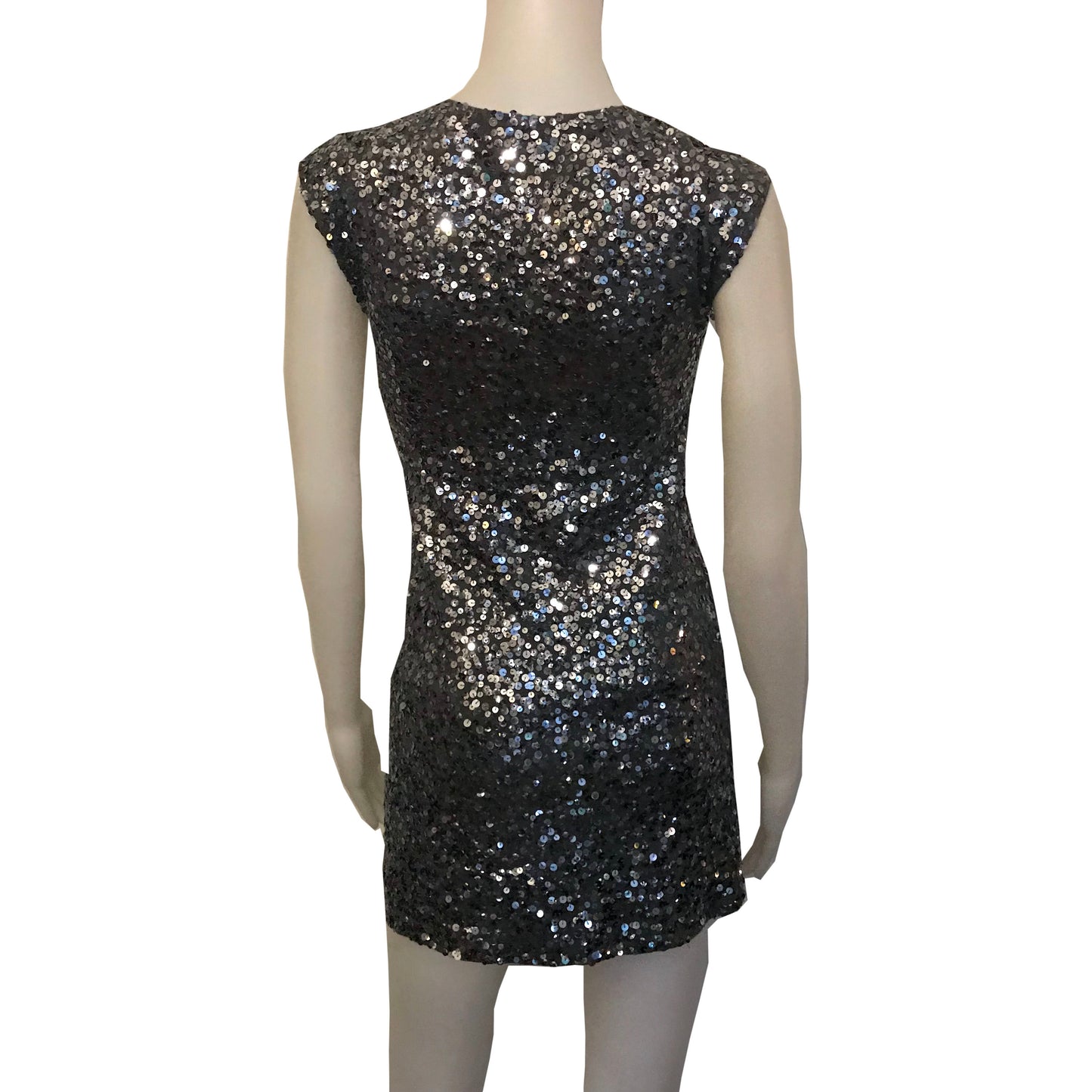 Vintage 1970s Sequined Disco Dress