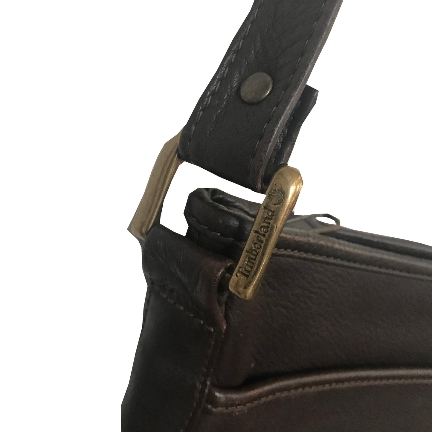 Vintage 1990s Timberland Leather Crossbody Bag