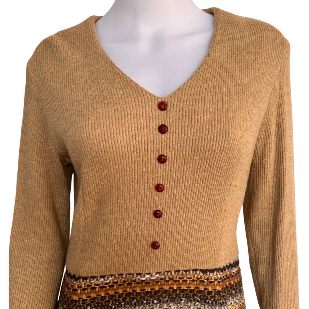 Vintage 1960s Valley Set Knit Dress