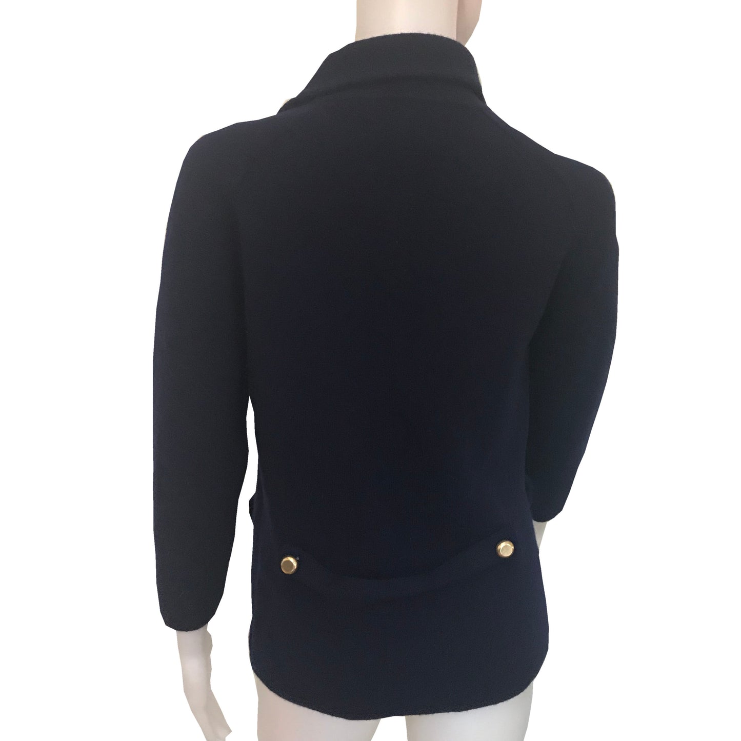 Vintage 1970s Military Style Wool Jacket