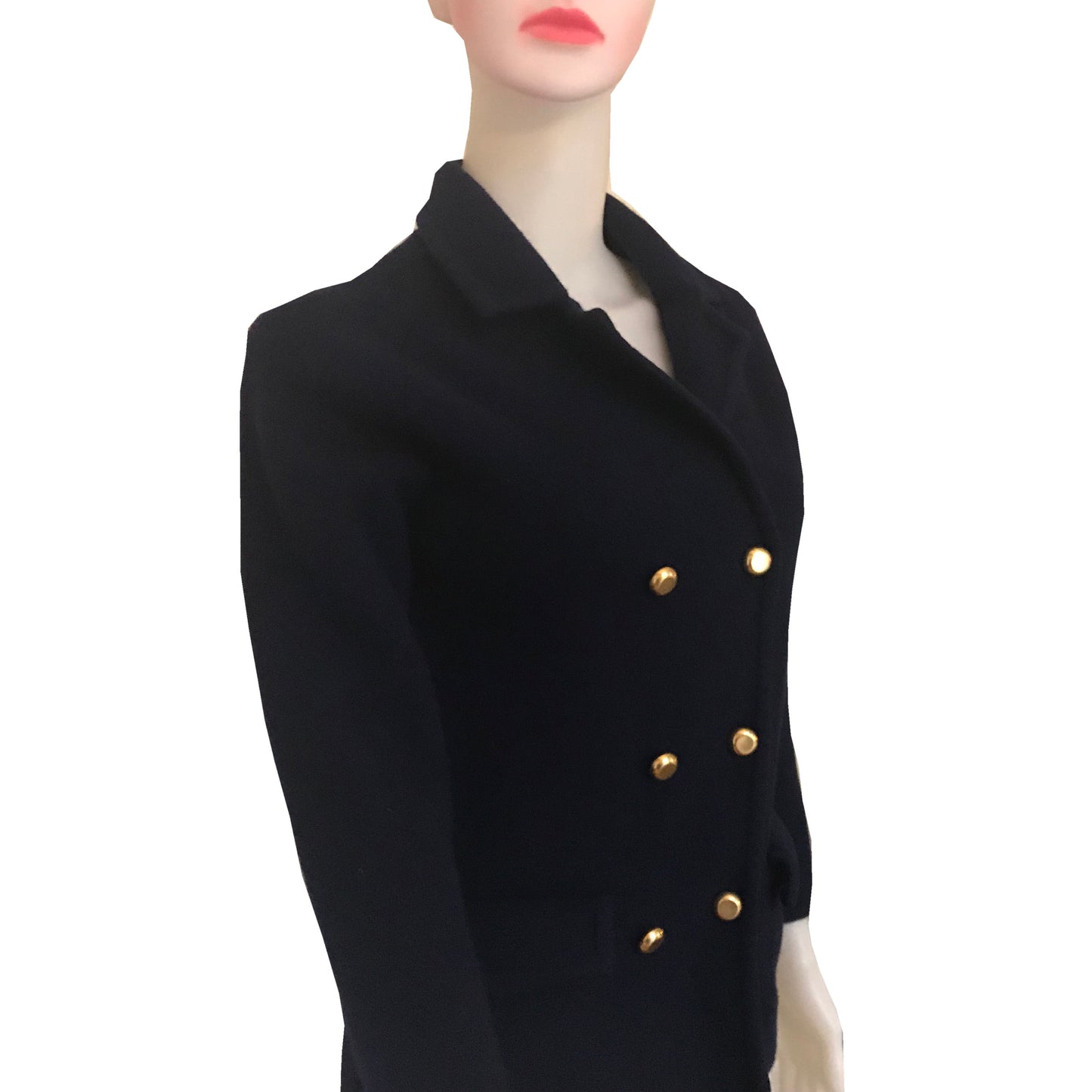 Vintage 1970s Military Style Wool Jacket