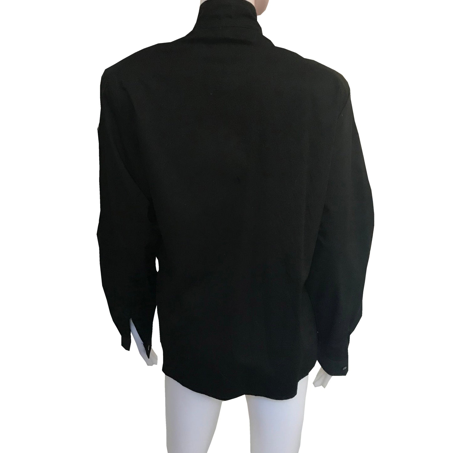 Vintage 1980s Beaded Fringe Western Shirt