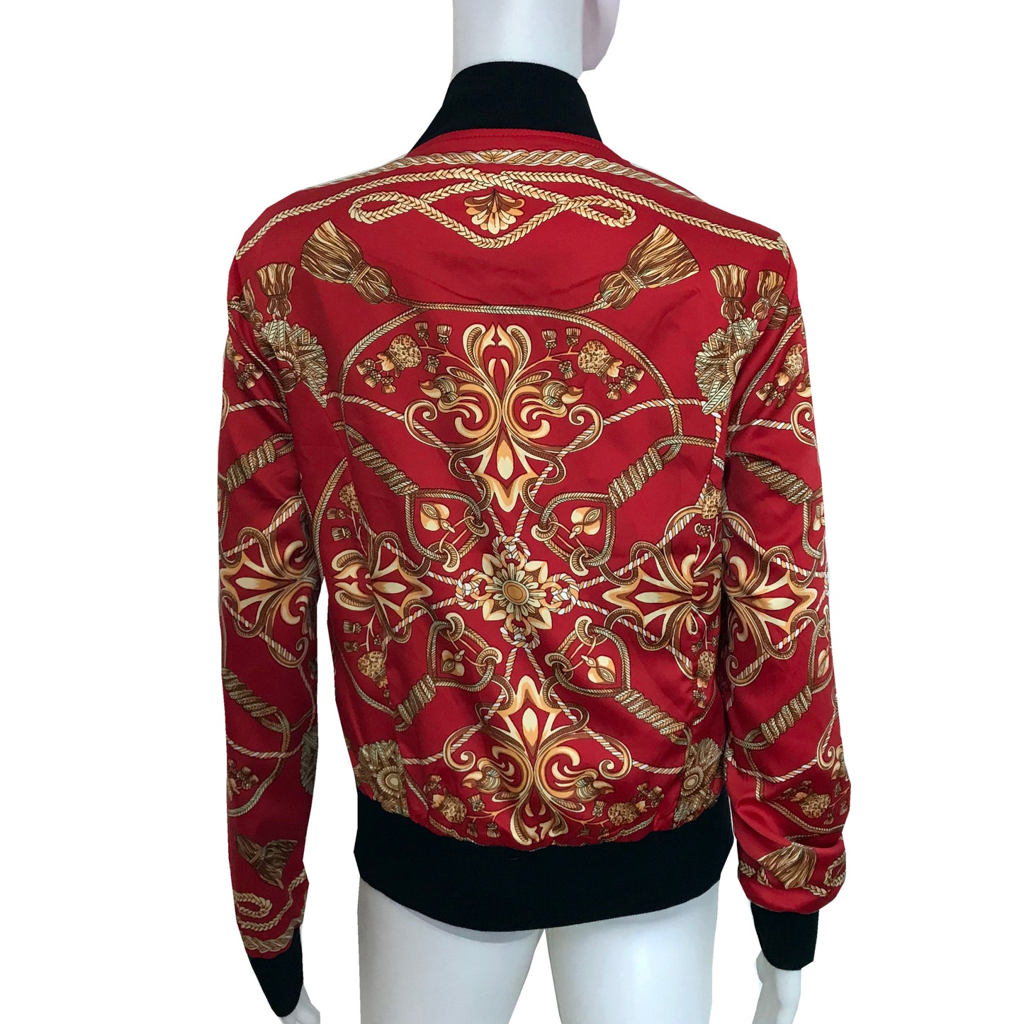 Vintage 1990s Satin Bomber Jacket