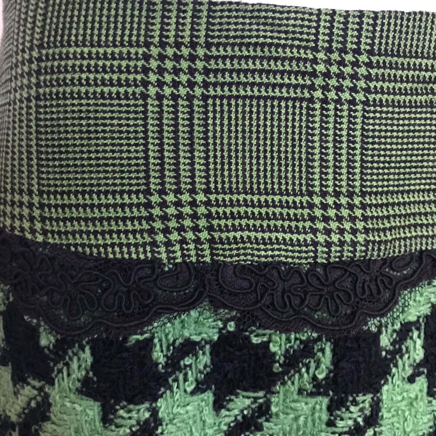 Vintage 1990s Victor Costa Houndstooth Suit
