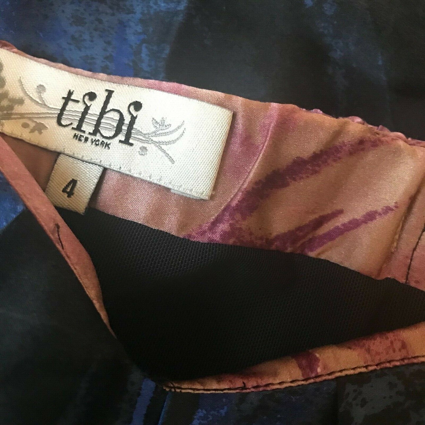 Tibi Strapless Silk Dress