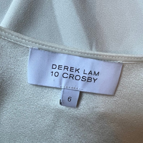 Derek Lam 10 Crosby White Wrap Dress