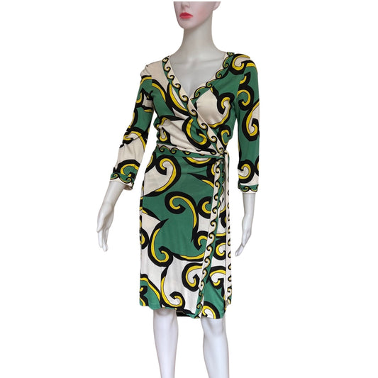 Diane von Furstenberg Julian Silk Wrap Dress