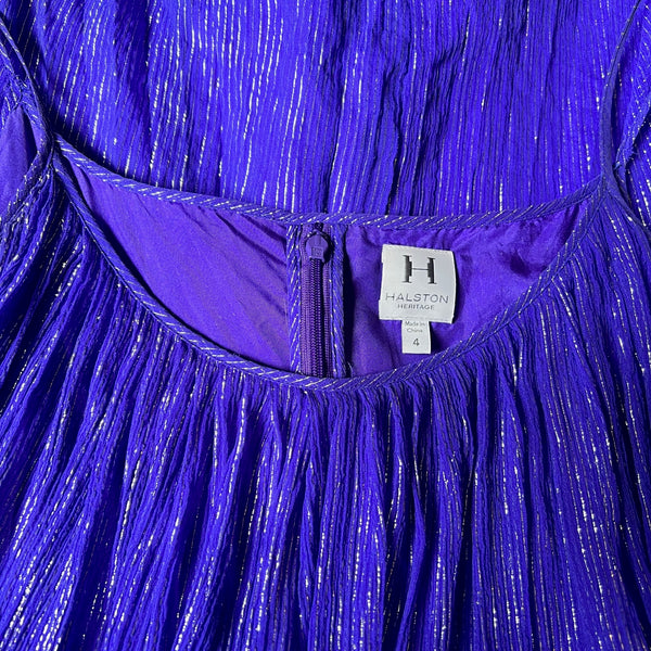 Halston Heritage Sex & the City Movie Purple Dress