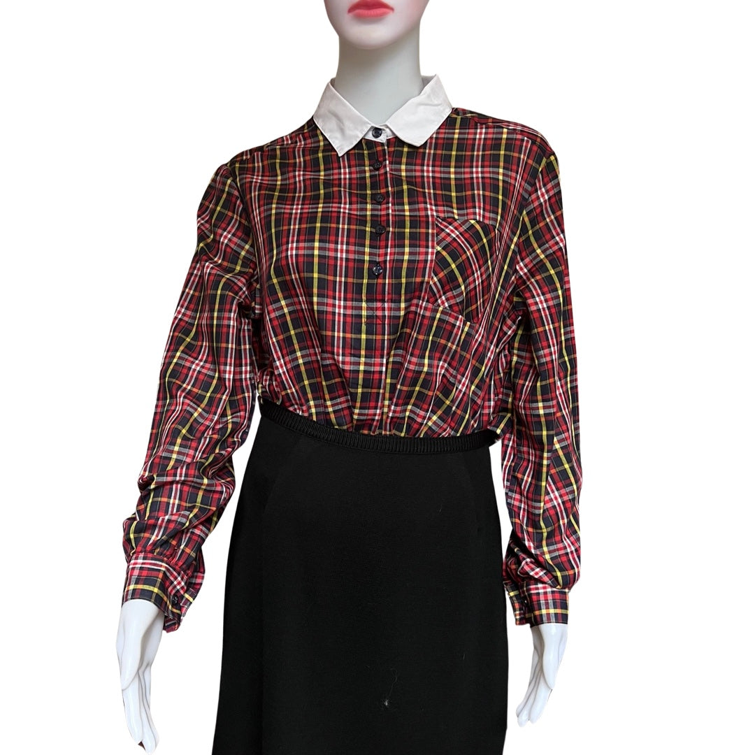 Vintage 1970s Sears Plaid Shirt