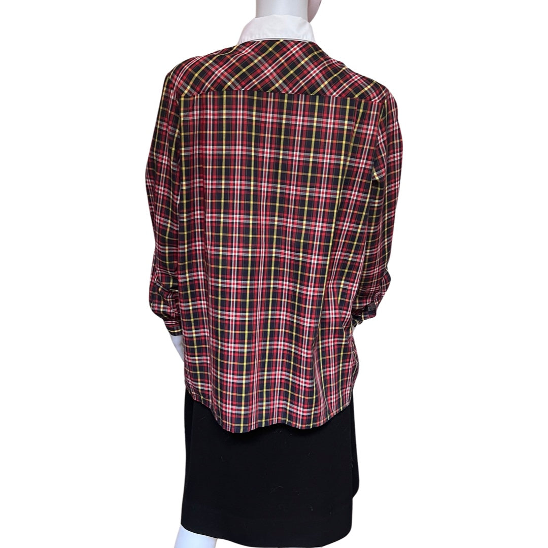 Vintage 1970s Sears Plaid Shirt