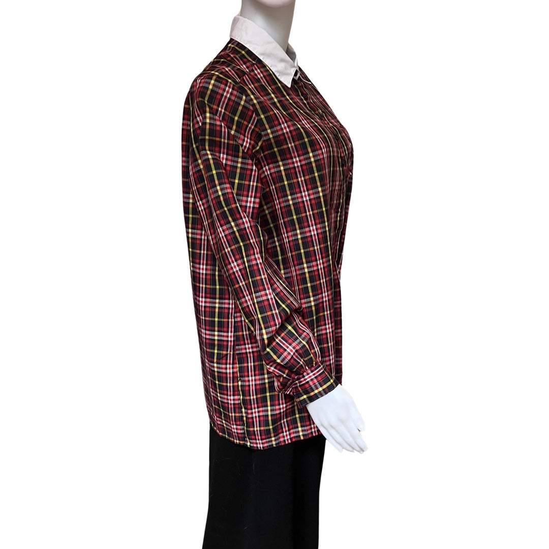 Vintage 1970s Sears Plaid Shirt