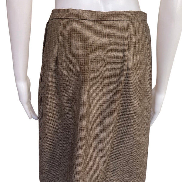 Vintage 1970s Petite Wool Skirt Suit