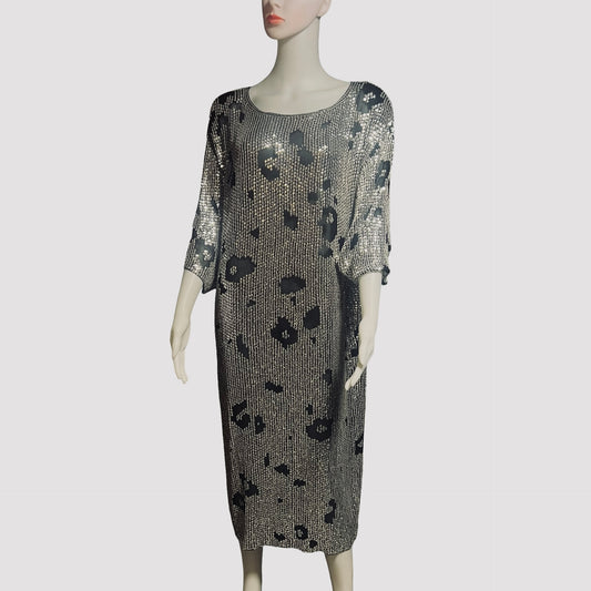 1980s Ann Tjian for Kenar Sequin Dress from Weird Science Movie