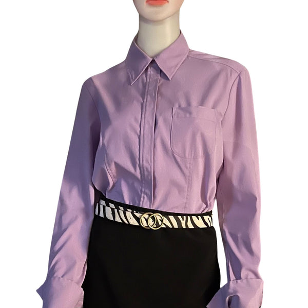 Vintage 1990s Express Purple Button Down Shirt