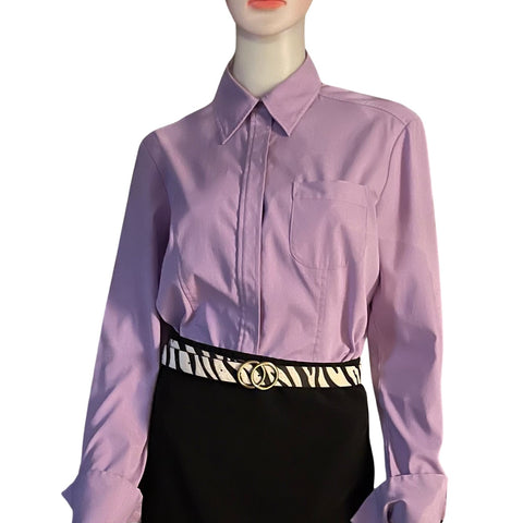 Vintage 1990s Express Purple Button Down Shirt
