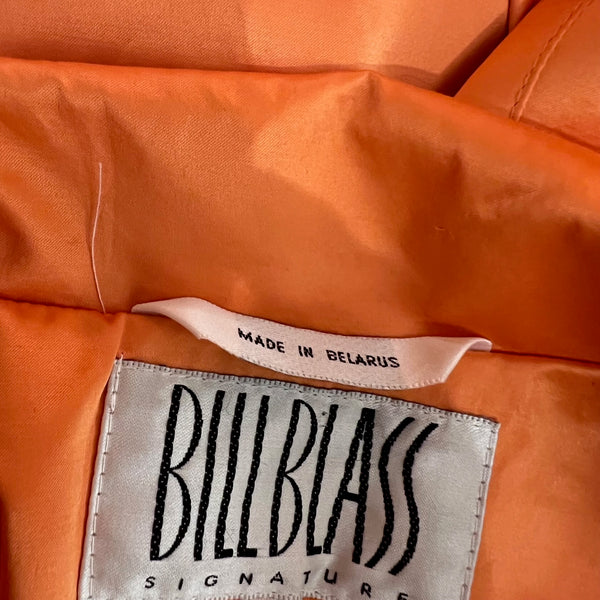 Vintage 1990s Bill Blass Satin Coat