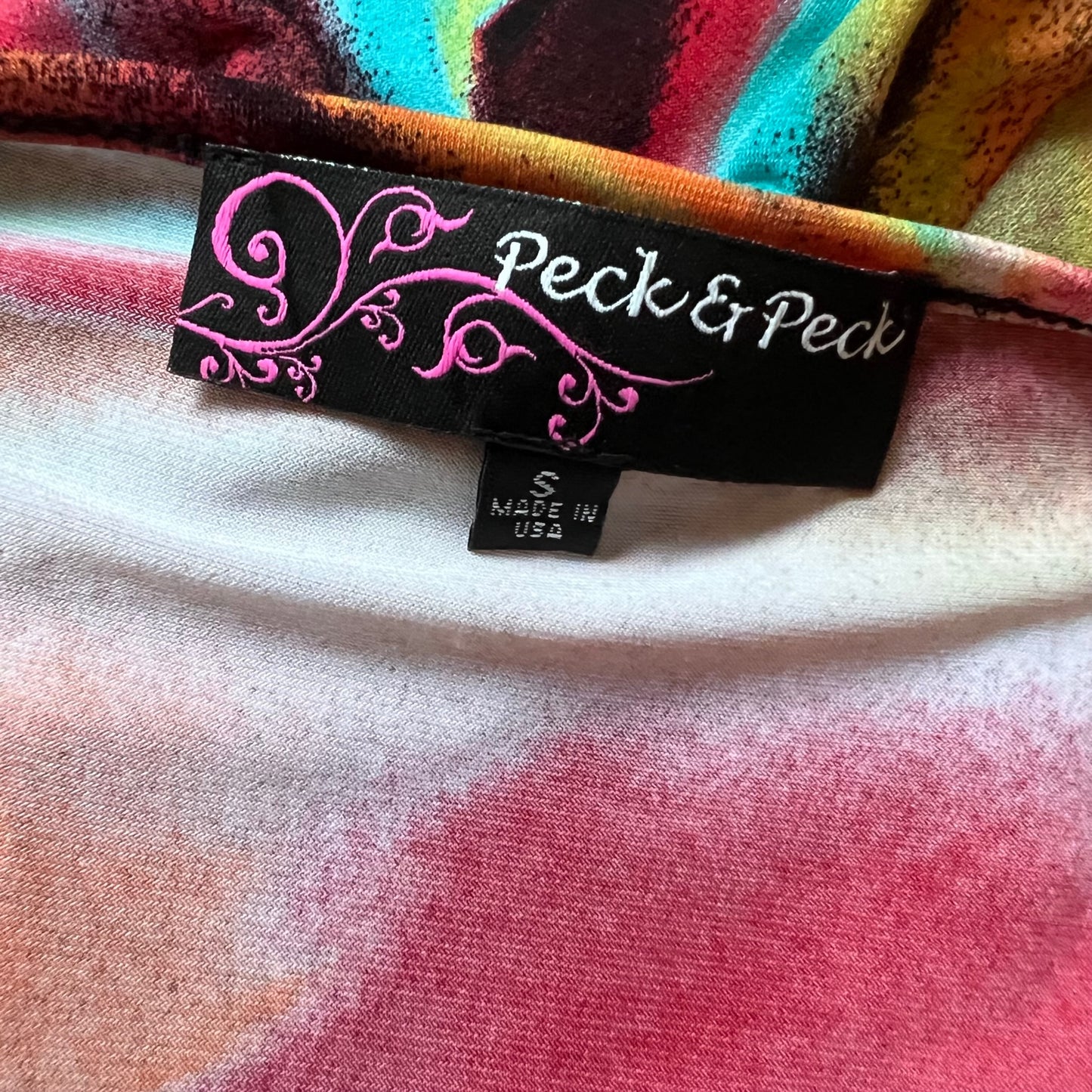 Vintage 1970s Peck & Peck Blouse/Mini Dress