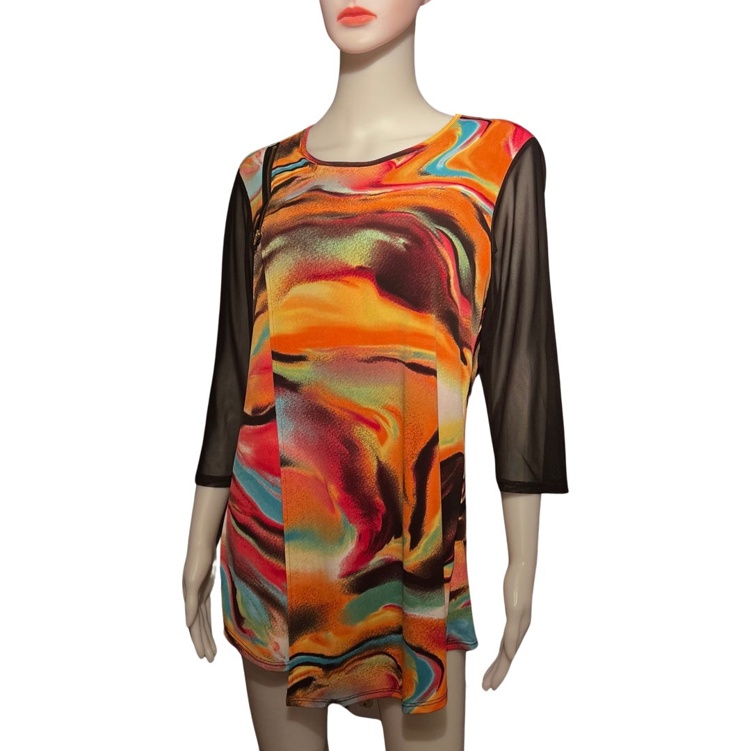 Vintage 1970s Peck & Peck Blouse/Mini Dress