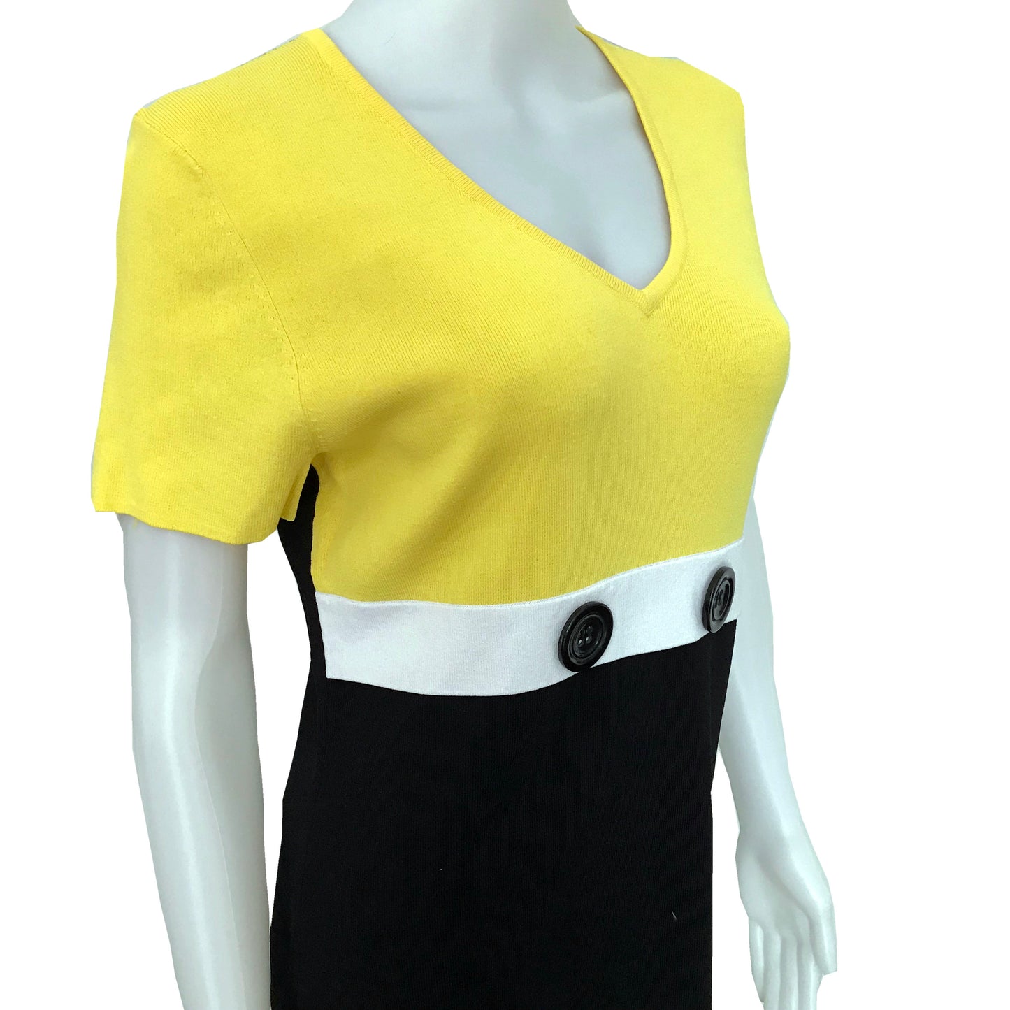 Vintage 1980s Colorblock Knit Top