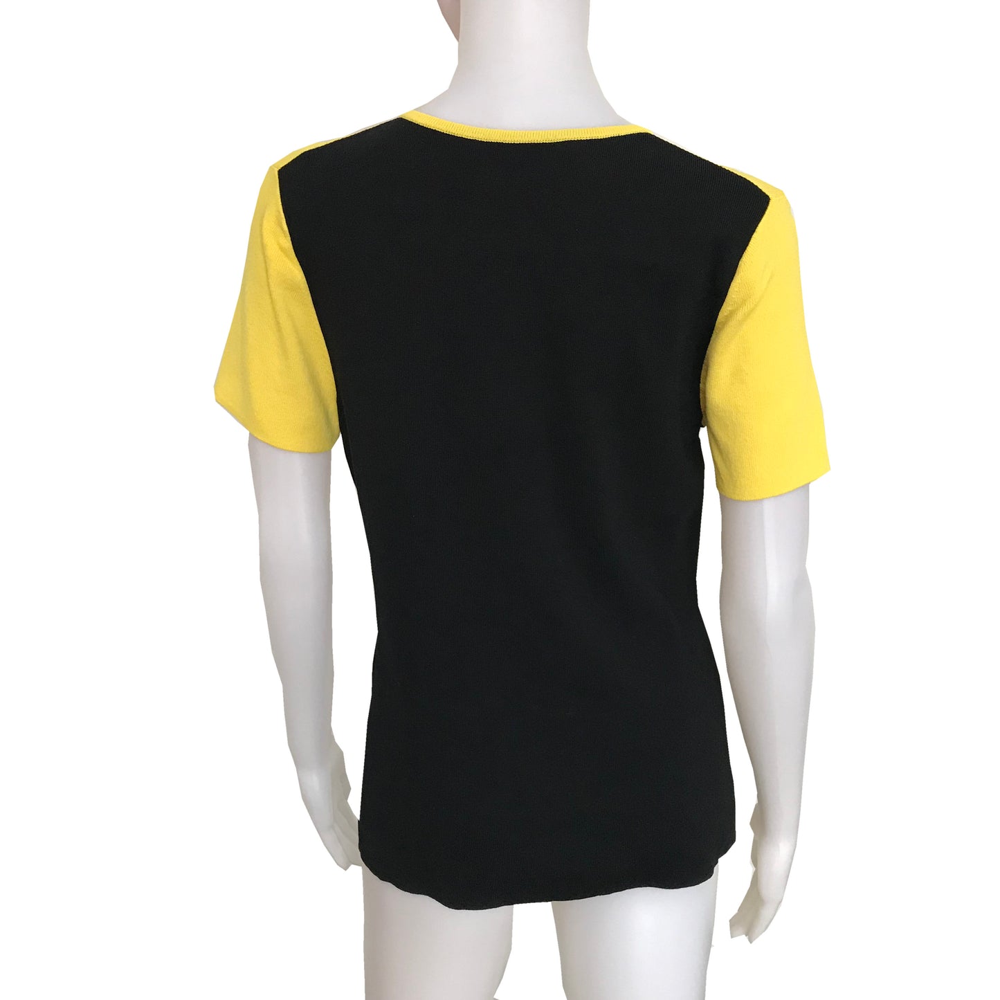 Vintage 1980s Colorblock Knit Top