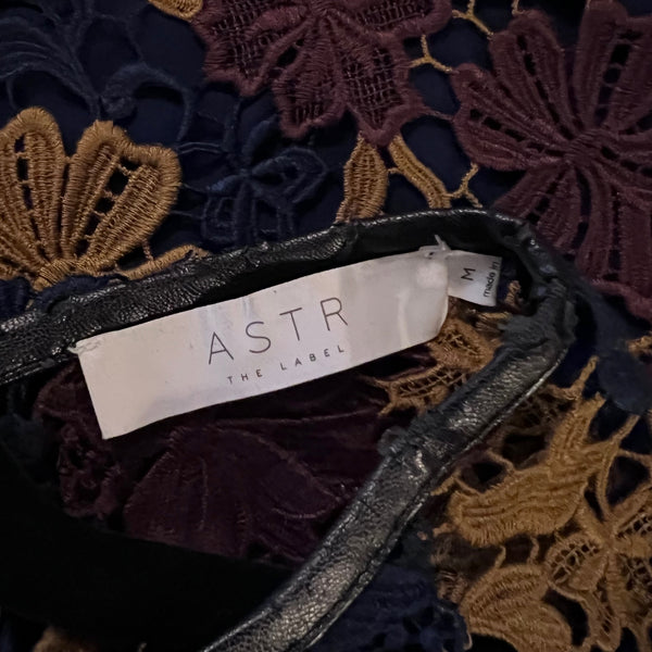 ASTR The Label Flower Cut-Out Dress