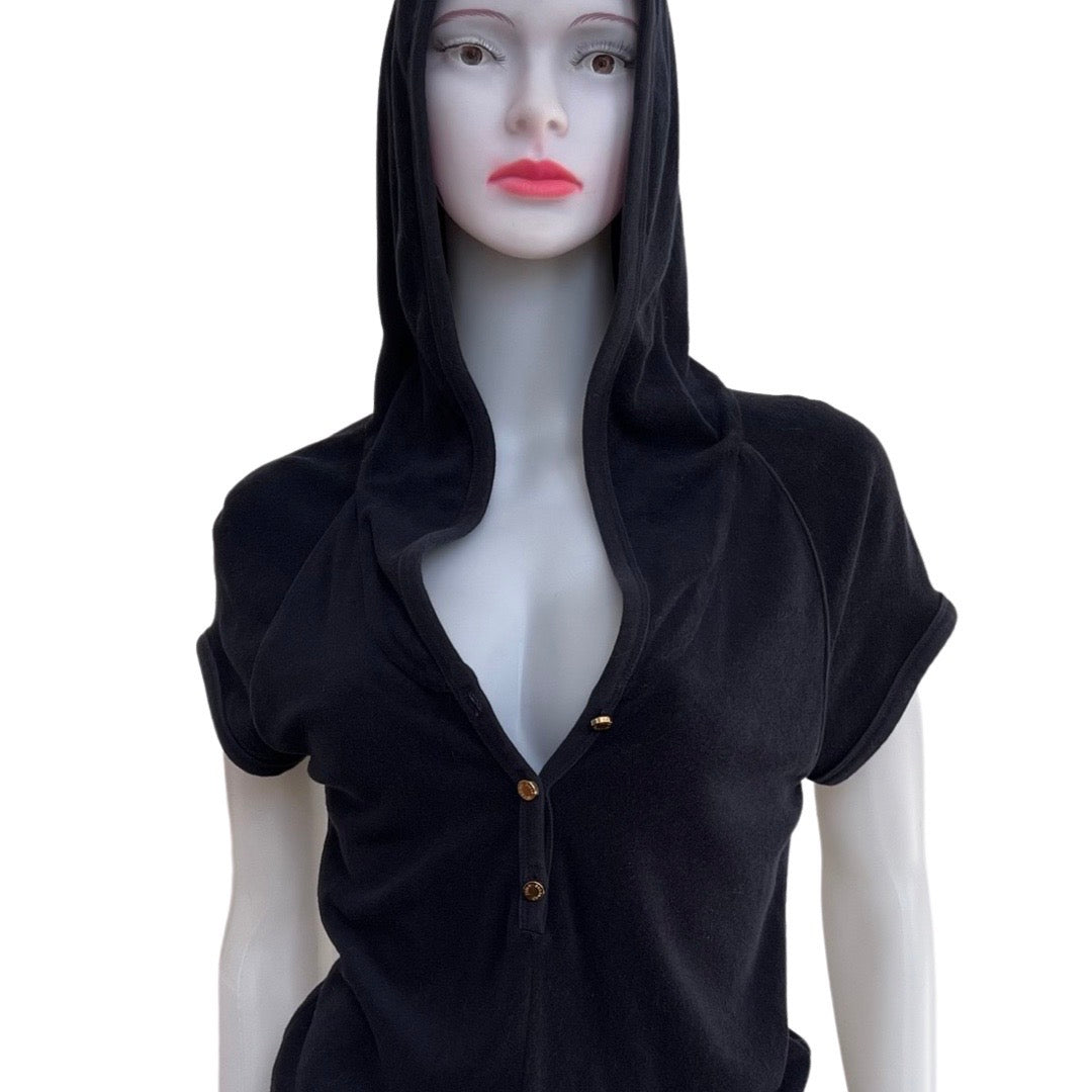 Vintage Juicy Couture Navy Blue Terry Romper