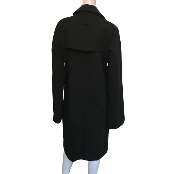 Vintage 1990s Jean Paul Gaultier Black Trench Coat