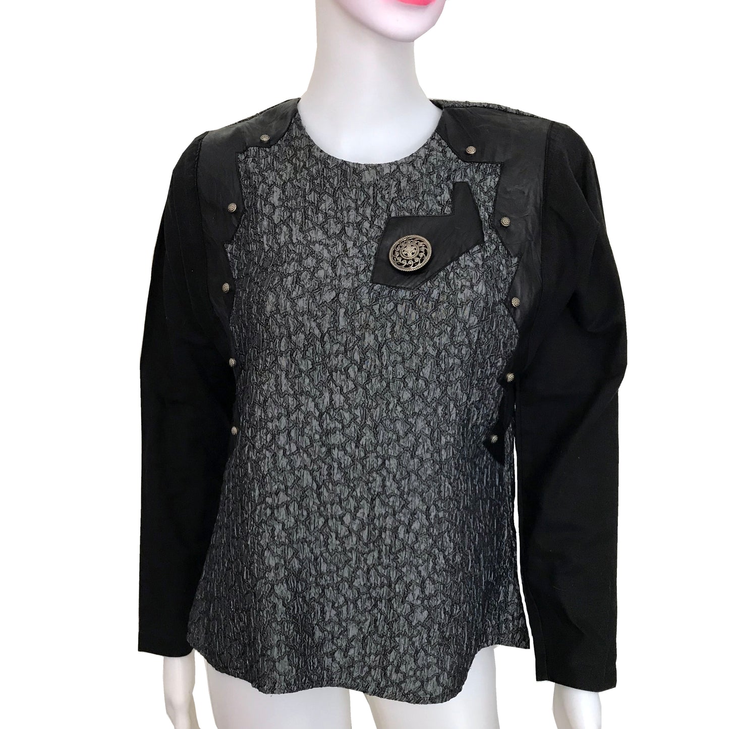 Vintage 1980s Handmade Michael Jackson Style Top