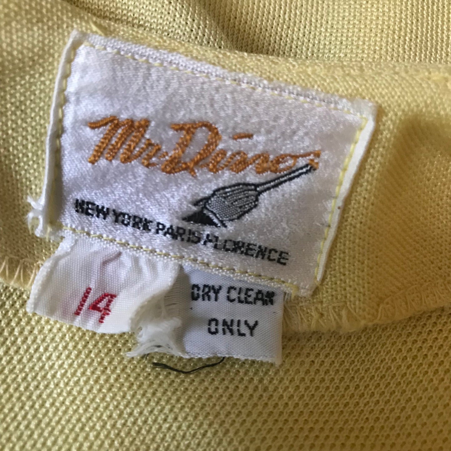 Vintage 1960s Mr. Dino Starburst Pullover Top