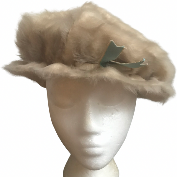 Vintage 1960s Mr. Stanley Furry Hat