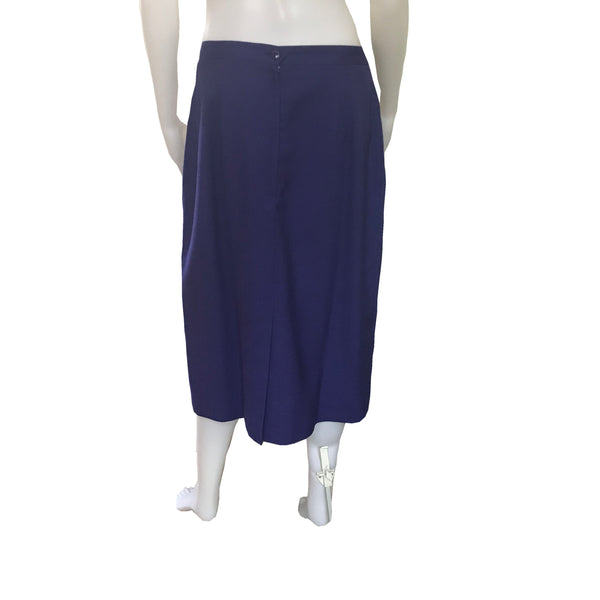 Vintage 1980s Sasson Purple Skirt Suit