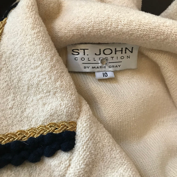 Vintage 1990s St John by Marie Gray Cardigan