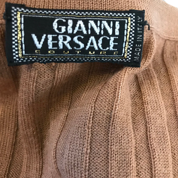 Fall 2000 Versace Velvet Cardigan [DOCUMENTED]