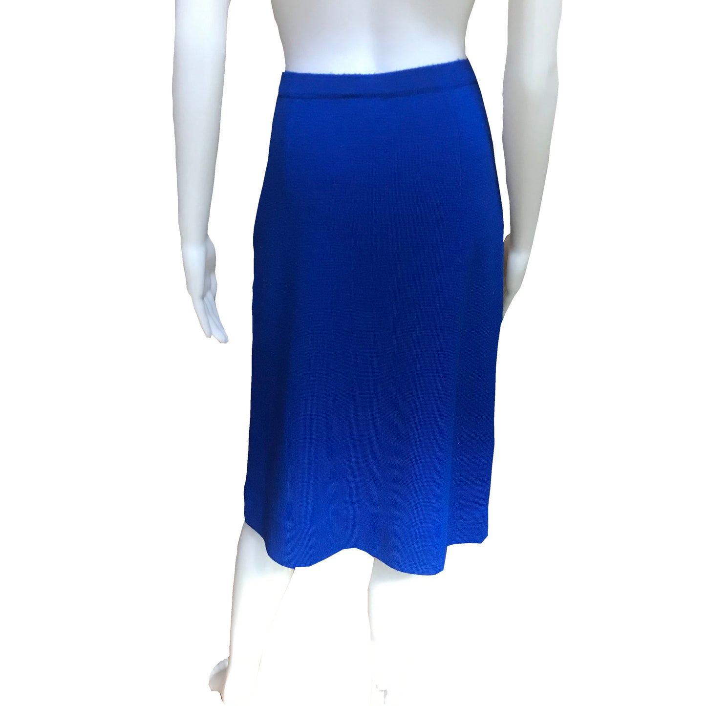 Vintage 1960s Pogue's Cincinnati Blue Knit Suit